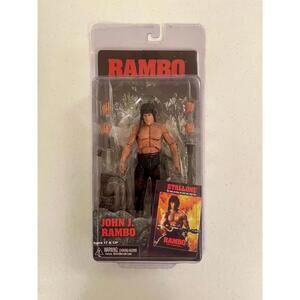 New - 7" First Blood Part II Rambo Action Figure with Accessories